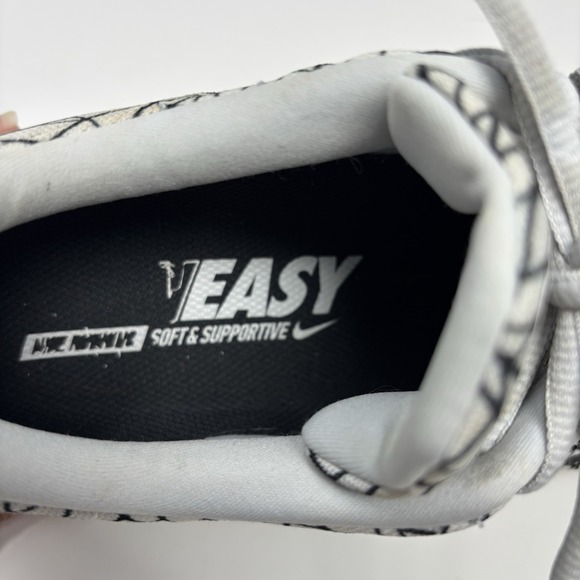 Nike Air Max 2016 Print White 9.5 818135-001 Running Shoes Zebra Spider Web main image 5